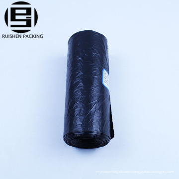 Heavy duty black garbage bag on roll china manufacturer